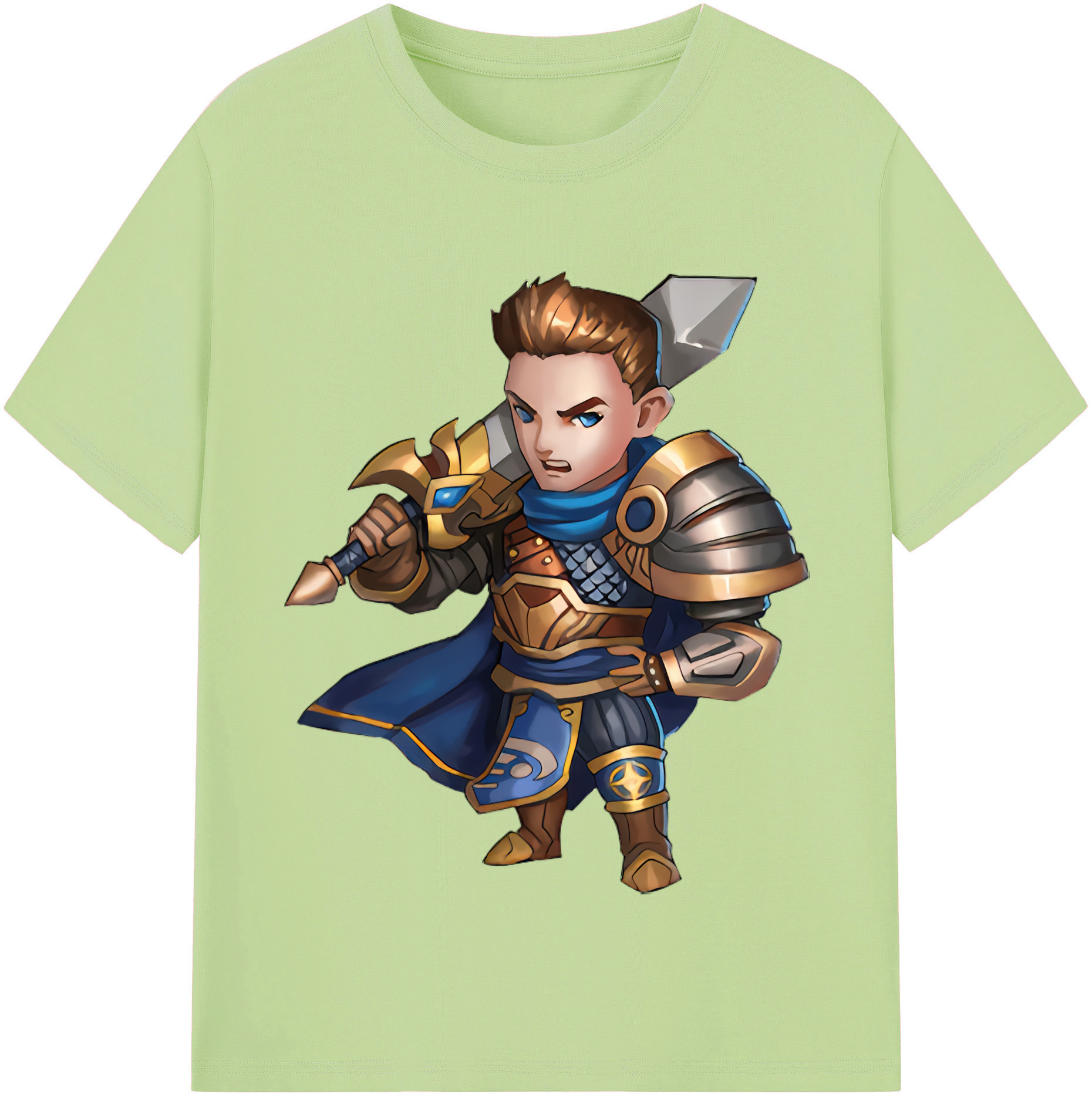 リーグ・オブ・レジェンド League of Legends LOL 綿100％半袖Tシャツ（フロントプリント）